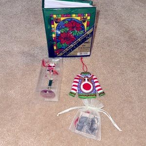 Christmas Containers, 4 Pieces